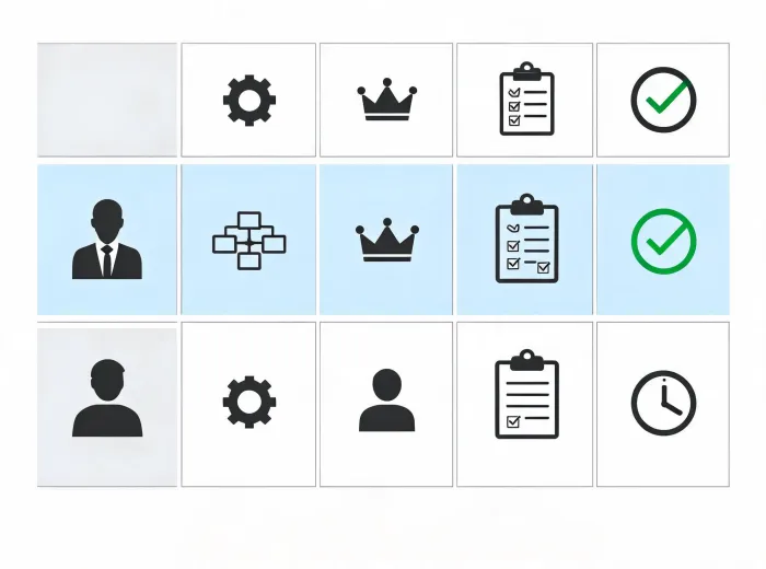 Role relevance matrix
