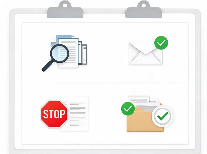 Research approval checklist